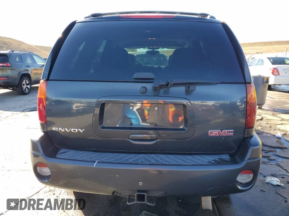 2007 GMC Envoy SLE with VIN 1GKDT13S572183409, listed as a Copart auction lot 76072734 with 165,362 mi miles and Salvage Title. Bid and sale history available at carsss.com. Image 6.