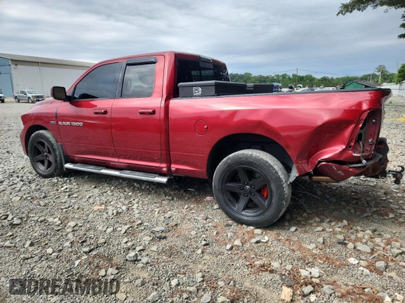 2012 Ram 1500 Sport with VIN 1C6RD7HT5CS276483, listed as a Copart auction lot 65822575 with 138,137 mi miles and Salvage title. Bid and sale history available at DreamBid. Image 2.