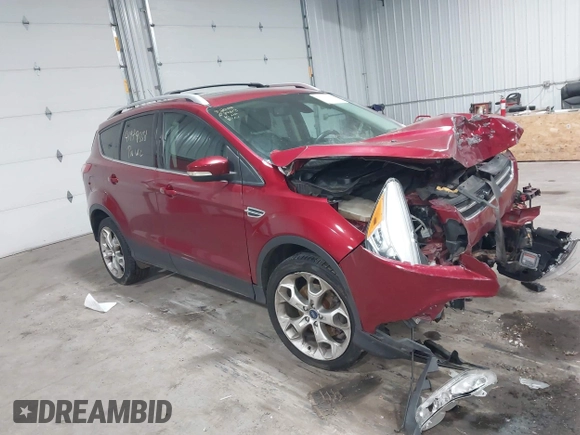 2013 Ford Escape Titanium with VIN 1FMCU9J98DUA72061, listed as a IAAI auction lot 41979558 with 176,667 mi miles and . Bid and sale history available at DreamBid. Image 1.