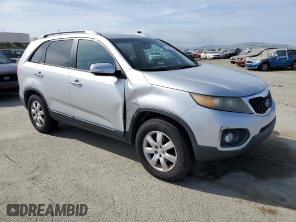2011 Kia Sorento LX with VIN 5XYKT3A17BG135319, listed as a Copart auction lot 53529095 with 225,609 mi miles and Clean Title. Bid and sale history available at carsss.com. Image 4.