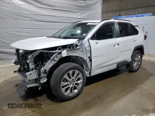 2024 Toyota RAV4 XLE Premium with VIN 2T3A1RFV4RW459565, listed as a Copart auction lot 57836045 with 8,480 mi miles and Salvage title. Bid and sale history available at DreamBid. Image 1.