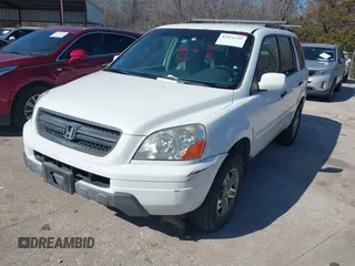 2003 Honda Pilot EX with VIN 2HKYF18523H578342, listed as a IAAI auction lot 41476959 with 367,541 mi miles and . Bid and sale history available at carsss.com. Image 2.