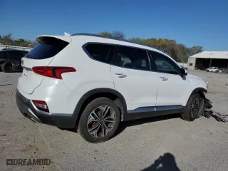 2019 Hyundai Santa Fe Limited with VIN 5NMS53AA0KH063542, listed as a Copart auction lot 86742474 with 79,929 mi miles and Salvage Title. Bid and sale history available at carsss.com. Image 3.