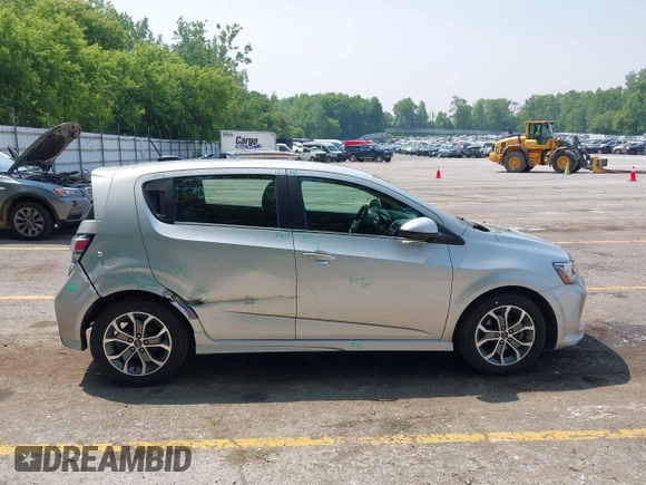 2018 Chevrolet Sonic LT with VIN 1G1JD6SHXJ4125976, listed as a IAAI auction lot 42454921 with 46,012 mi miles and . Bid and sale history available at DreamBid. Image 13.