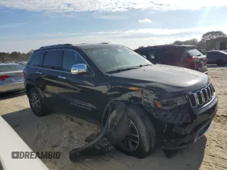 2018 Jeep Grand Cherokee Limited with VIN 1C4RJFBT0JC189621, listed as a Copart auction lot 79649124 with 50,222 mi miles and Salvage title. Bid and sale history available at DreamBid. Image 4.