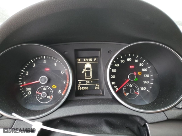 2013 Volkswagen Golf w/Conv & Sunroof with VIN WVWBB7AJ7DW000700, listed as a Copart auction lot 43582035 with 164,300 mi miles and Salvage Title. Bid and sale history available at carsss.com. Image 9.