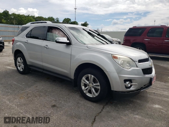 2011 Chevrolet Equinox LTZ z VIN 2CNALFEC1B6227656, wystawiony jako Copart lot #56727795 z przebiegiem 141 501 mil mil oraz Szkoda całkowita • Salvage title. Historia ofert i sprzedaży dostępna na DreamBid. Obrazek 4.