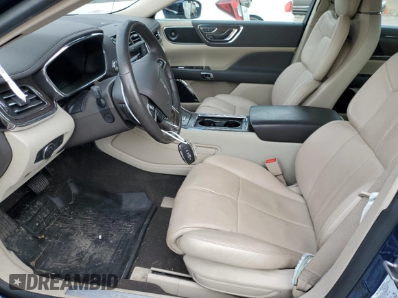 2019 Lincoln Continental Reserve z VIN 1LN6L9NP7K5609048, wystawiony jako Copart lot #74168374 z przebiegiem 43 359 mil mil oraz Szkoda całkowita • Salvage title. Historia ofert i sprzedaży dostępna na DreamBid. Obrazek 7.