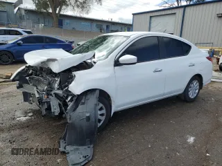 2017 Nissan Versa SV with VIN 3N1CN7AP4HL851979, listed as a Copart auction lot 56534485 with 72,023 mi miles and Salvage title. Bid and sale history available at DreamBid. Image 1.