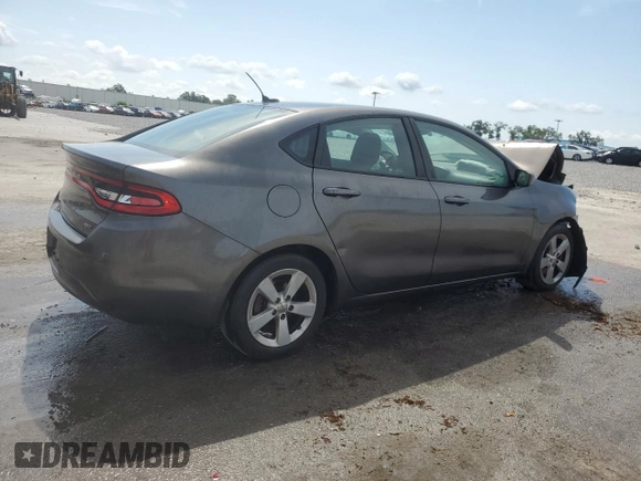 2015 Dodge Dart SXT with VIN 1C3CDFBB4FD351874, listed as a Copart auction lot 50792835 with 195,613 mi miles and Salvage Title. Bid and sale history available at carsss.com. Image 3.