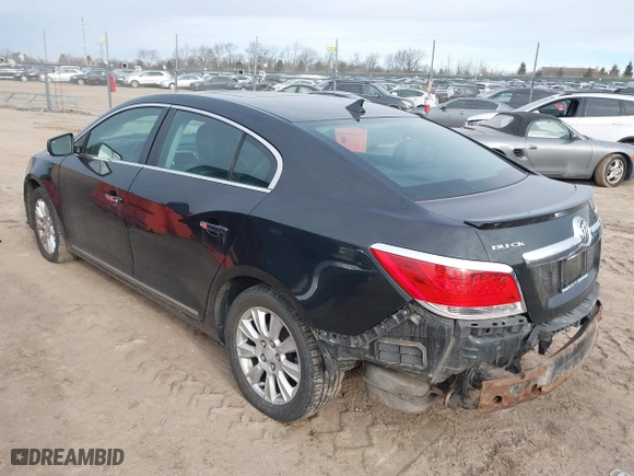 2012 Buick LaCrosse Leather with VIN 1G4GC5ER6CF366391, listed as a IAAI auction lot 41517191 with 142,622 mi miles. Bid and sale history available at carsss.com. Image 3.