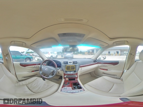 2010 Lexus LS 460 z VIN JTHBL1EF3A5097331, wystawiony jako Copart lot #62844135 z przebiegiem Nie podano mil oraz Szkoda całkowita • Salvage title. Historia ofert i sprzedaży dostępna na DreamBid. Obrazek 14.