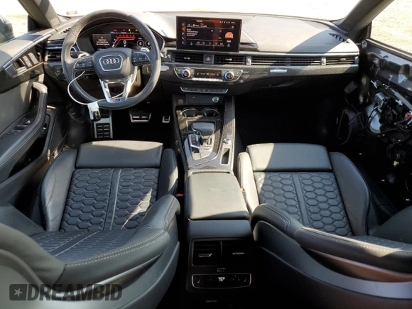 2022 Audi RS 5 Sportback z VIN WUAAWCF52NA901057, wystawiony jako Copart lot #62050164 z przebiegiem 22 175 mil mil oraz Szkody całkowita. Historia ofert i sprzedaży dostępna na DreamBid. Obrazek 8.