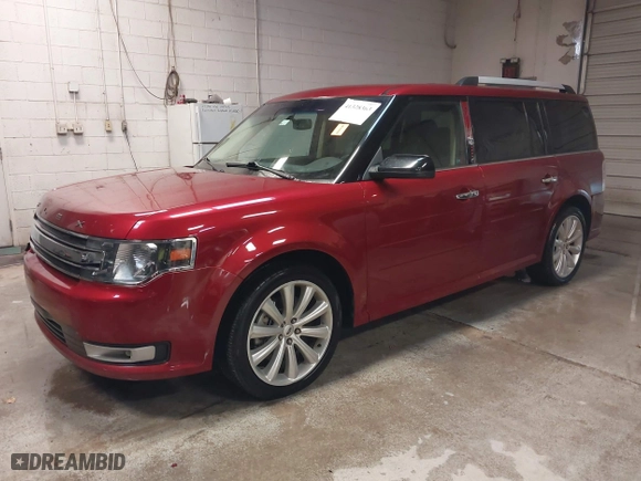 2017 Ford Flex SEL with VIN 2FMGK5C85HBA11296, listed as a IAAI auction lot 41328363 with 104,627 mi miles. Bid and sale history available at carsss.com. Image 2.