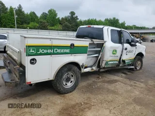 2019 Ford F-250 XL with VIN 1FT7X2B68KEG46187, listed as a Copart auction lot 55454535 with 91,641 mi miles and Salvage Title. Bid and sale history available at DreamBid. Image 4.