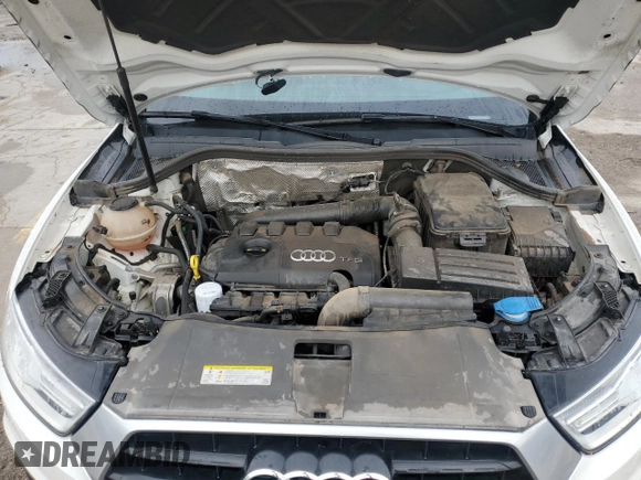 2018 Audi Q3 Premium with VIN WA1BCCFSXJR019611, listed as a Copart auction lot 55286305 with 108,898 mi miles and Salvage title. Bid and sale history available at DreamBid. Image 12.