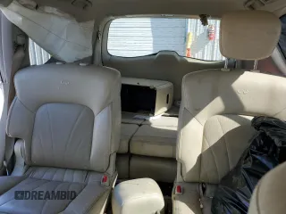 2012 Infiniti QX56 7-passenger with VIN JN8AZ2NE1C9017744, listed as a Copart auction lot 52988725 with 142,820 mi miles and Salvage title. Bid and sale history available at DreamBid. Image 10.