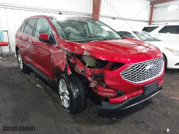 2024 Ford Edge SEL with VIN 2FMPK4J90RBA11973, listed as a IAAI auction lot 41864817 with 13,408 mi miles. Bid and sale history available at carsss.com. Image 1.