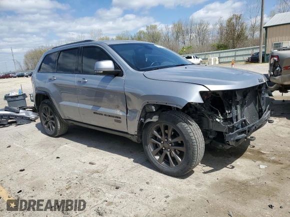 2016 Jeep Grand Cherokee Limited 75th Anniversary with VIN 1C4RJFBG2GC344181, listed as a Copart auction lot 53053525 with 138,726 mi miles and Salvage Title. Bid and sale history available at DreamBid. Image 4.