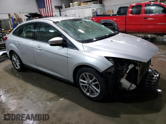2017 Ford Focus SE with VIN 1FADP3F25HL232584, listed as a Copart auction lot 47738625 with 108,983 mi miles and Salvage Title. Bid and sale history available at carsss.com. Image 4.