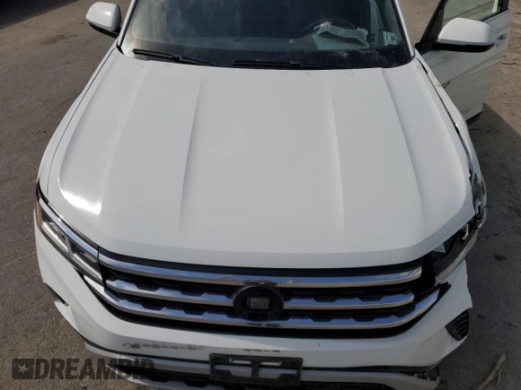 2021 Volkswagen Atlas SE with VIN 1V2JE2CA4MC229791, listed as a Copart auction lot 48929455 with 76,407 mi miles and Salvage title. Bid and sale history available at DreamBid. Image 12.