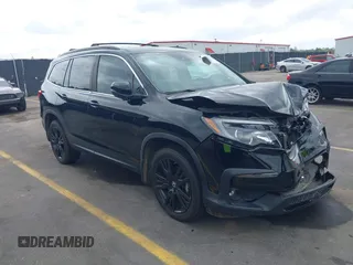 2021 Honda Pilot Special Edition z VIN 5FNYF6H22MB070469, wystawiony jako IAAI lot #41924528 z przebiegiem 56 589 mil mil oraz . Historia ofert i sprzedaży dostępna na DreamBid. Obrazek 1.
