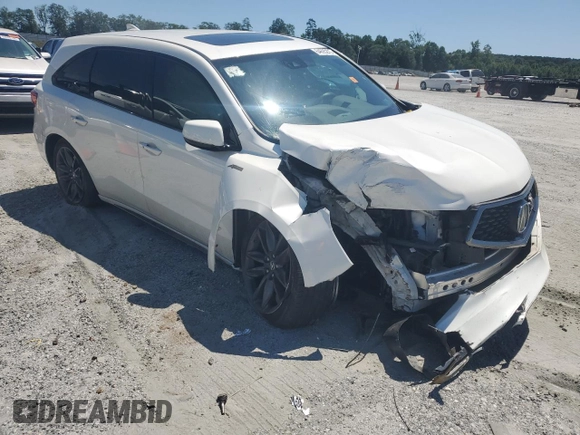 2019 Acura MDX Technology with VIN 5J8YD4H03KL022483, listed as a Copart auction lot 64695275 with Not provided miles and Clean title. Bid and sale history available at DreamBid. Image 4.