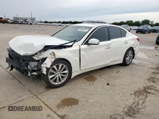 2014 Infiniti Q50 Sport z VIN JN1BV7AP2EM680968, wystawiony jako Copart lot #60352915 z przebiegiem 136 627 mil mil oraz Czysty tytuł • Clean title. Historia ofert i sprzedaży dostępna na DreamBid. Obrazek 1.