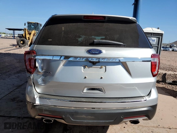 2018 Ford Explorer Limited with VIN 1FM5K7F81JGA82752, listed as a Copart auction lot 50559395 with 76,612 mi miles and Salvage Title. Bid and sale history available at carsss.com. Image 6.