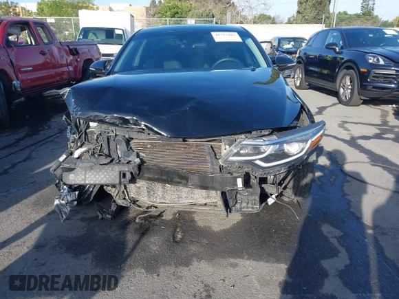 2019 Kia Optima LX with VIN 5XXGT4L32KG324877, listed as a IAAI auction lot 41713482 with 160,178 mi miles. Bid and sale history available at carsss.com. Image 12.
