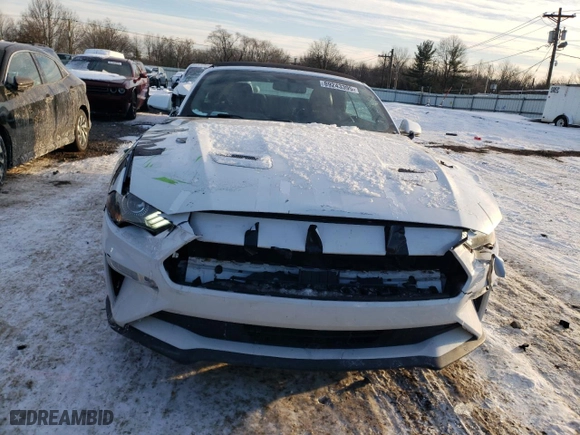 2020 Ford Mustang EcoBoost with VIN 1FATP8UH5L5119800, listed as a Copart auction lot 89243395 with 78,108 mi miles and Salvage Title. Bid and sale history available at carsss.com. Image 5.