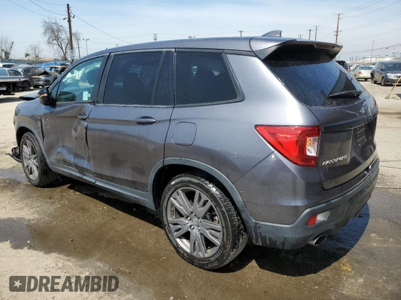 2021 Honda Passport EX-L with VIN 5FNYF7H58MB004010, listed as a Copart auction lot 49395925 with 45,864 mi miles and Salvage Title. Bid and sale history available at DreamBid. Image 2.