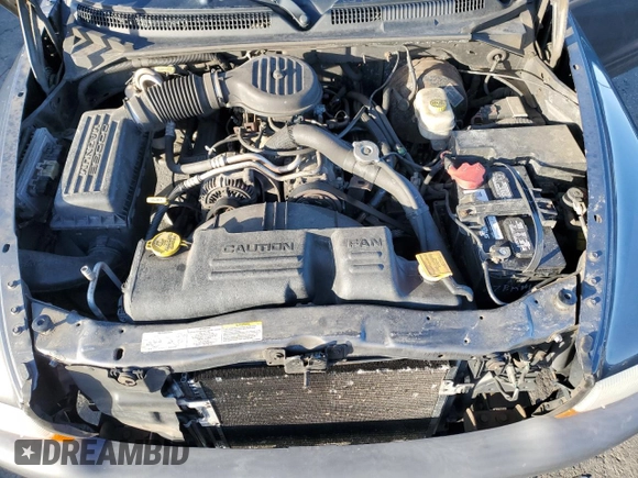 2003 Dodge Dakota with VIN 1D7FL16X03S324737, listed as a Copart auction lot 47253395 with 252,334 mi miles and Salvage Title. Bid and sale history available at carsss.com. Image 11.