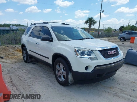 2010 GMC Acadia SL with VIN 1GKLRKEDXAJ155195, listed as a IAAI auction lot 42008358 with 119,266 mi miles. Bid and sale history available at carsss.com. Image 1.
