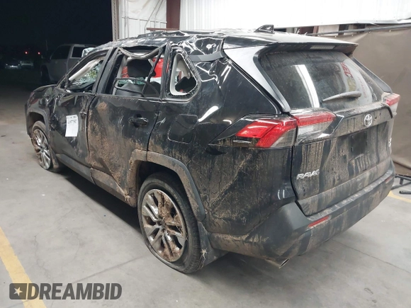 2024 Toyota RAV4 XLE Premium with VIN 2T3A1RFV3RC405031, listed as a IAAI auction lot 41977587 with 9,272 mi miles and . Bid and sale history available at DreamBid. Image 3.
