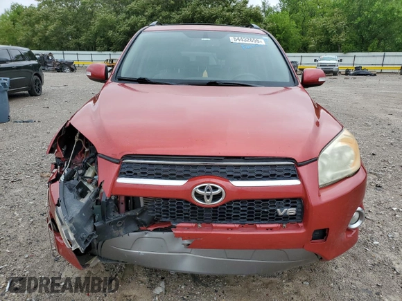 2010 Toyota RAV4 Limited with VIN JTMDK4DVXAD012014, listed as a Copart auction lot 54432655 with Not provided miles and Salvage title. Bid and sale history available at DreamBid. Image 5.