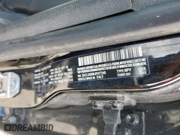 2018 Jeep Renegade Latitude with VIN ZACCJABB8JPH77245, listed as a Copart auction lot 64054075 with Not provided miles and Clean title. Bid and sale history available at DreamBid. Image 14.