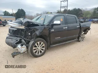 2017 Toyota Tundra 4WD Limited with VIN 5TFHW5F10HX606254, listed as a Copart auction lot 49882695 with 0 mi miles and Salvage Title. Bid and sale history available at carsss.com. Image 1.