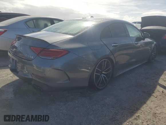2020 Mercedes-Benz CLS with VIN WDD2J6BB1LA052393, listed as a Copart auction lot 75056824 with 0 mi miles and Non Repairable. Bid and sale history available at carsss.com. Image 3.