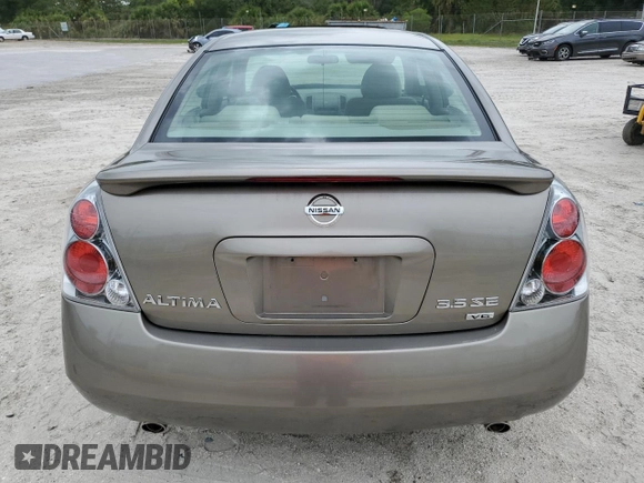 2006 Nissan Altima 3.5 SE with VIN 1N4BL11D86C202525, listed as a Copart auction lot 73638054 with 65,847 mi miles and Non Repairable. Bid and sale history available at carsss.com. Image 6.