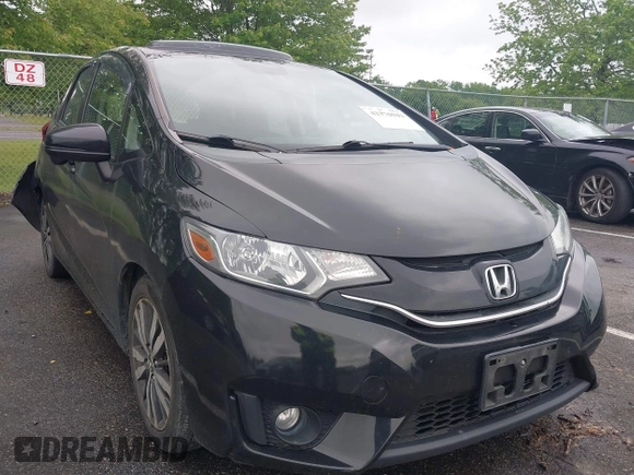 2015 Honda Fit EX-L z VIN 3HGGK5H81FM778816, wystawiony jako IAAI lot #42376942 z przebiegiem 155 374 mil mil oraz . Historia ofert i sprzedaży dostępna na DreamBid. Obrazek 1.
