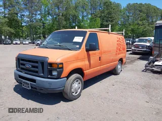 2013 Ford Econoline Cargo Commercial with VIN 1FTNE1EW8DDB33694, listed as a IAAI auction lot 42126043 with 192,206 mi miles and . Bid and sale history available at DreamBid. Image 2.