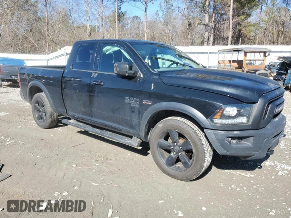 2019 Ram 1500 Classic Warlock with VIN 1C6RR6GT2KS745296, listed as a Copart auction lot 42486155 with 77,076 mi miles and Salvage Title. Bid and sale history available at carsss.com. Image 4.