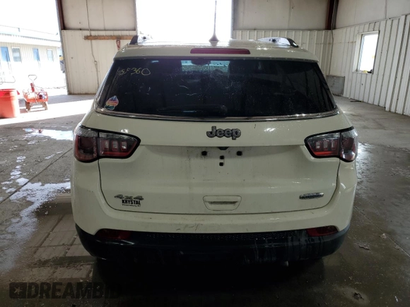 2018 Jeep Compass Altitude with VIN 3C4NJDBB4JT270491, listed as a Copart auction lot 84531584 with Not Provided miles and Salvage Title. Bid and sale history available at carsss.com. Image 6.