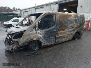 2018 Ford Transit Van with VIN 1FTYR1ZM1JKA12491, listed as a IAAI auction lot 41775868 with NaN miles. Bid and sale history available at carsss.com. Image 2.