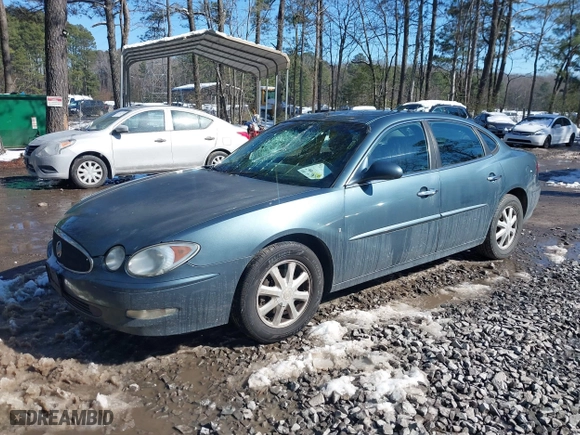 2006 Buick LaCrosse CXL with VIN 2G4WD582661190526, listed as a IAAI auction lot 41619067 with 262,447 mi miles. Bid and sale history available at carsss.com. Image 18.
