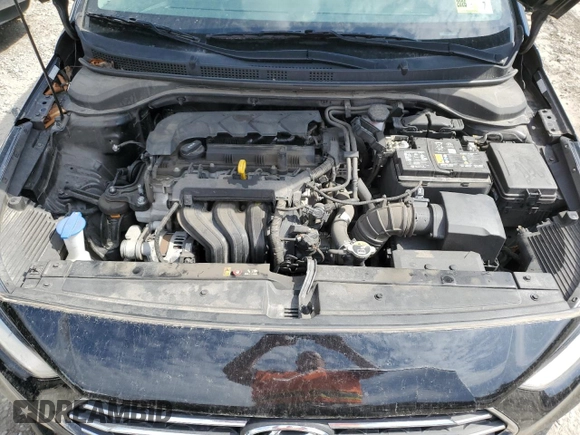 2022 Hyundai Accent SE z VIN 3KPC24A6XNE172116, wystawiony jako Copart lot #50949485 z przebiegiem 82 189 mil mil oraz Szkoda całkowita • Salvage title. Historia ofert i sprzedaży dostępna na DreamBid. Obrazek 11.