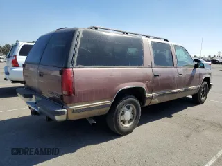 1997 Chevrolet Suburban with VIN 1GNEC16R4VJ418725, listed as a Copart auction lot 75766084 with 216,722 mi miles and Salvage Title. Bid and sale history available at carsss.com. Image 3.