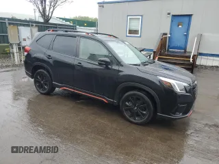 2023 Subaru Forester Special Sports with VIN JF2SKAJC6PH516491, listed as a Copart auction lot 55936455 with 17,802 mi miles and Salvage title. Bid and sale history available at DreamBid. Image 4.