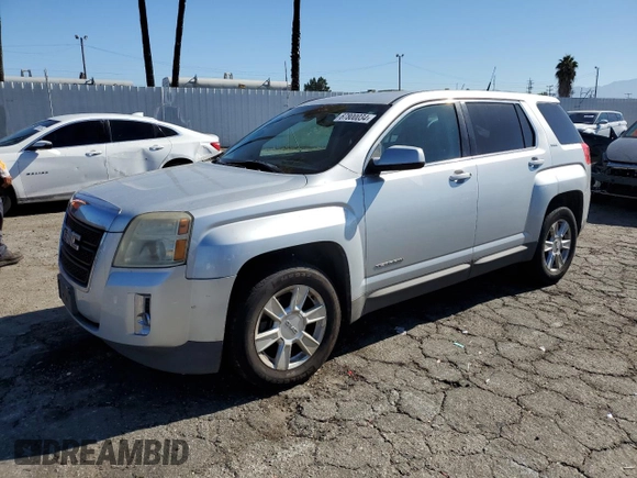 2010 GMC Terrain SLE-1 with VIN 2CTALBEW2A6239101, listed as a Copart auction lot 67800034 with 190,337 mi miles and Salvage Title. Bid and sale history available at DreamBid. Image 1.
